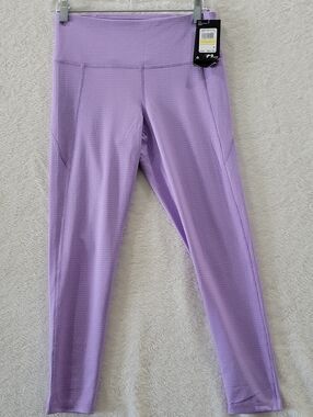Under Armour Reflect High Rise Ankle Fitted Leggings Purple Medium NWT New UA